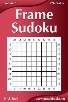 Paperback Frame Sudoku - Volume 1 - 276 Grilles [French] Book