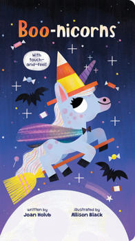 Paperback Boo-Nicorns (a Touch-And-Feel Book) Book