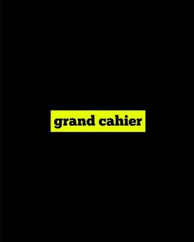 Paperback grand cahier: 800 pages. Papier ligné. 20,32 x 25,4 cm. [French] Book