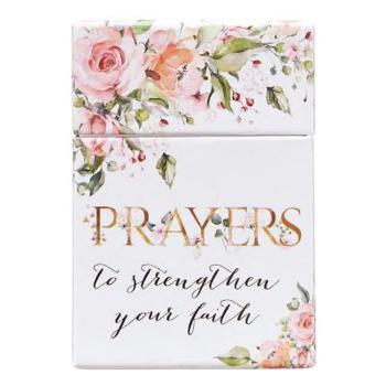 Hardcover Prayers to Strengthen Your Faith, a Box of Blessings Book