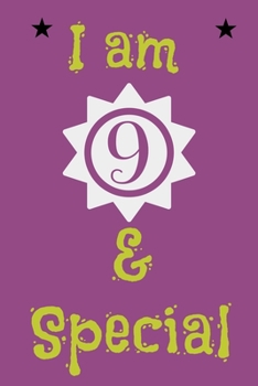 I am 9 and Special: Unicorn Journal and Sketchbook for 9 Year Old Girlss, A Gratitude Journal for 9 Year Old Girls,100 Lined Pages,