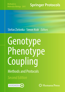Hardcover Genotype Phenotype Coupling: Methods and Protocols Book