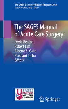 Paperback The Sages Manual of Acute Care Surgery Book