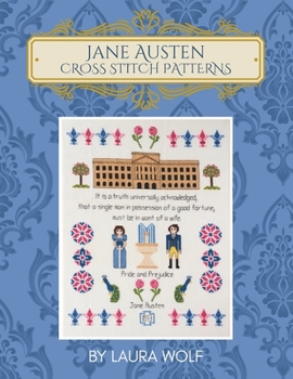Paperback Jane Austen Cross Stitch Patterns Book