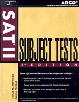 Paperback SAT II Subject Tests Book