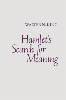 Paperback Hamlet's Search for Meaning Book