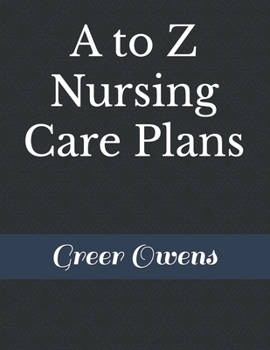 Paperback A to Z Nursing Care Plans Book