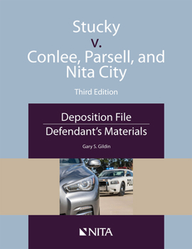 Paperback Stucky v. Conlee, Parsell, and Nita City: Deposition File, Defendant's Materials Book