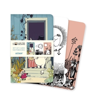 Paperback Moomin Set of 3 Mini Notebooks (Mini Notebook Collections) Book