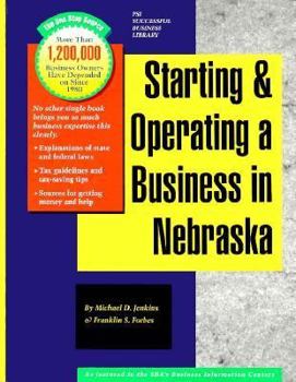 Paperback Starting and Operating a Business in Nebraska Book