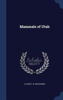 Hardcover Mammals of Utah Book
