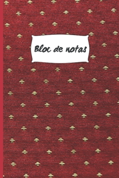 Paperback Bloc de Notas: Cuaderno Lineado. Cuaderno O Bloc de Notas O Apuntes, Diario O Agenda. [Spanish] Book