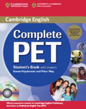 Paperback Complete Pet Student's Book Pack (Student's Book with Answers and Audio CDs (2)) [With CDROM] Book