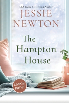 Paperback The Hampton House: A Sweet Romantic Women's Fiction Novel [Large Print] Book