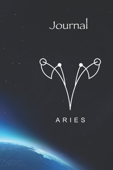 Paperback Journal Aries: A Book with Blank Journal Lines Paper for Making Notes, Writing Your Ideas or Planning Your Projects, Writing, Doodlin Book