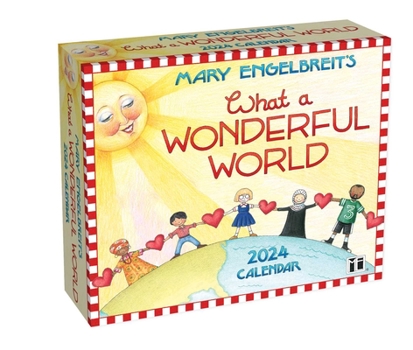 Calendar Mary Engelbreit's 2024 Day-To-Day Calendar: What a Wonderful World Book