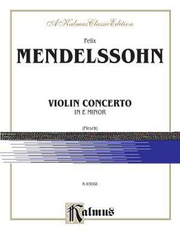 Paperback Violin Concerto, Op. 64 (Kalmus Edition) Book