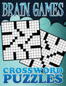 Paperback Brain Games Crossword Puzzles Book