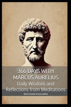 Paperback 366 Days with Marcus Aurelius: Daily Wisdom and Reflections from Meditations Book
