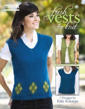 Hardcover Fresh Vests to Knit (Leisure Arts #5261) Book