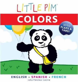 Hardcover Little Pim: Colours Book