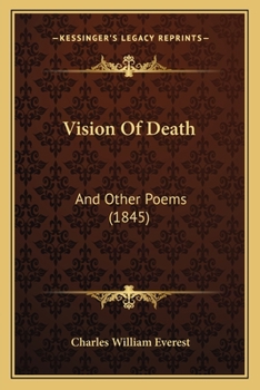 Paperback Vision Of Death: And Other Poems (1845) Book