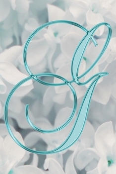 G Journal: A Monogram G Initial Capital Letter Notebook For Writing And Notes: Great Personalized Gift For All First, Middle, Or Last Names (Teal Turquoise Gold Lilac Flower Floral Print)