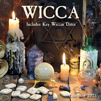 Calendar Wicca Wall Calendar 2025 (Art Calendar) Book