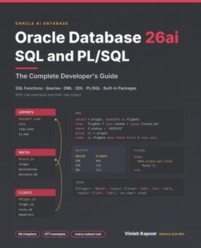 Oracle Database 26ai SQL and PL/SQL: The Complete Developer's Guide