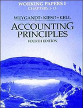 Paperback Accounting Principles, Working Papers Volume 1 Book