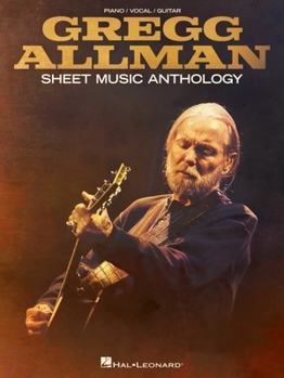 Paperback Gregg Allman Sheet Music Anthology Book