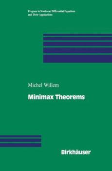 Hardcover Minimax Theorems Book