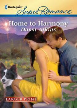 Mass Market Paperback Home to Harmony [Large Print] Book