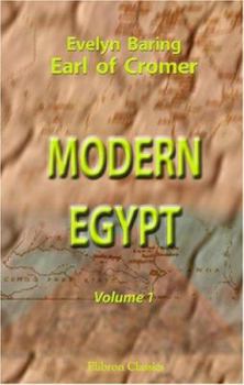 Paperback Modern Egypt: Volume 1 Book
