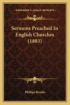 Paperback Sermons Preached In English Churches (1883) Book