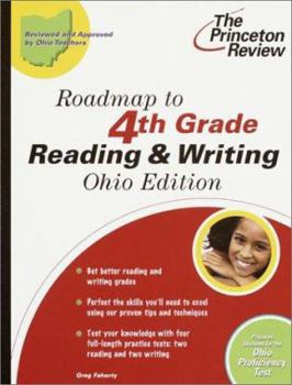 Paperback Roadmap to 4th Grade Reading and Writing, Ohio Edition (State Test Preparation Guides) Book