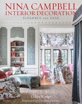 Hardcover Nina Campbell Interior Decoration: Elegance and Ease Book