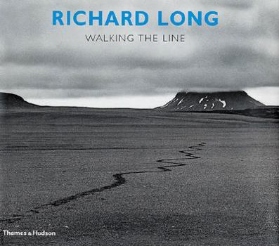 Paperback Richard Long: Walking the Line Book