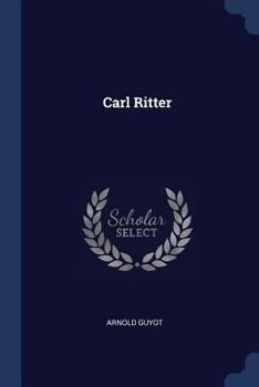 Paperback Carl Ritter Book