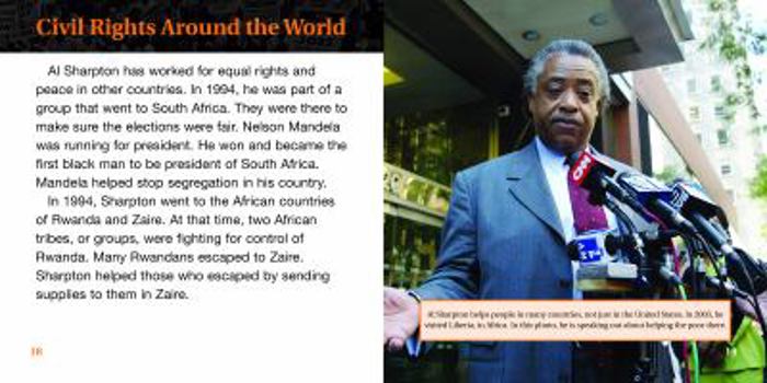 Library Binding Meet Al Sharpton Book