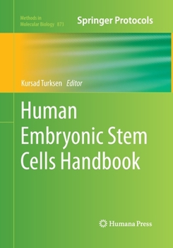 Paperback Human Embryonic Stem Cells Handbook Book