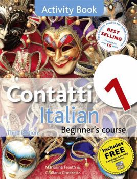 Paperback Contatti 1 Italian Beginner's Course 3rd Edition: Activity Book