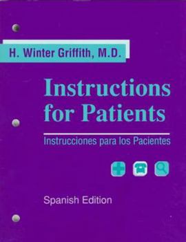 Paperback Instructions for Patients: Spanish Version Book