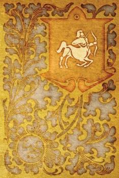 Paperback Monogram Sagittarius Notebook: Blank Journal Diary Log Book