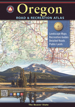 Oregon Road and Recreation Atlas - 11th Edition, 2024 (Benchmark)