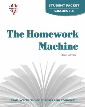 Homework Machine, The - Student Packet by Novel Units, Inc.