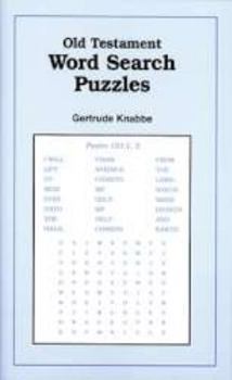 Paperback Old Testament Word Search Puzzles Book