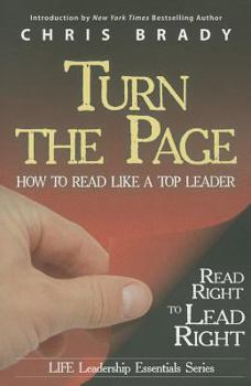 Paperback Turn the Page: Read Right to Lead Right Book