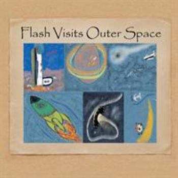 Paperback Flash Visits Outer Space Book