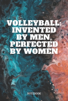 Notebook: Volleyball Training Planner / Organizer / Lined Notebook (6" x 9")
